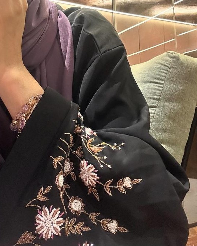 Blossom Sleeve Abaya