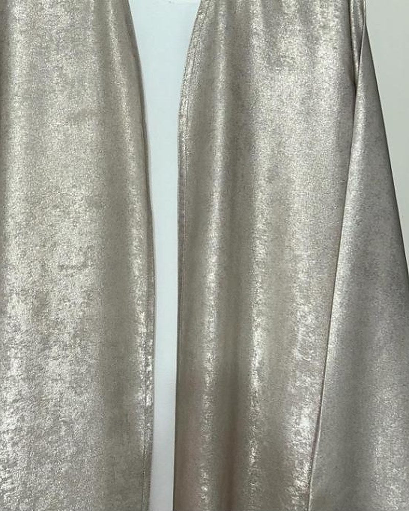 Champagne Shimmer Abaya
